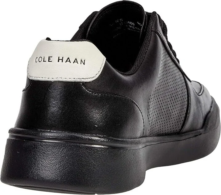 Cole Haan Grand Crosscourt Modern Perf Sn Men's Lace-up Boots Black/White : 10 D - Medium, Leather/Nubuck - Image 4