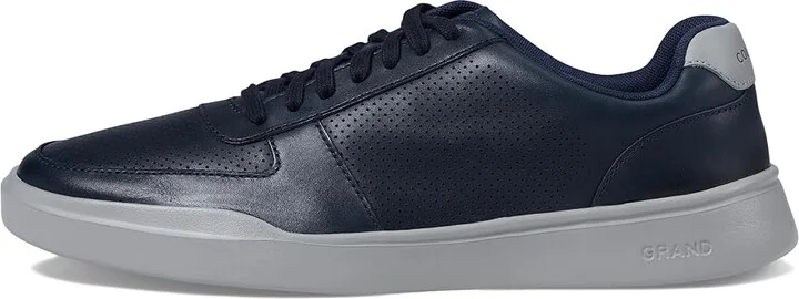Cole Haan Grand Crosscourt Modern Perf Sn Men's Lace-up Boots Blueberry/Drizzle : 8 W - Wide, Nubuck - Image 6