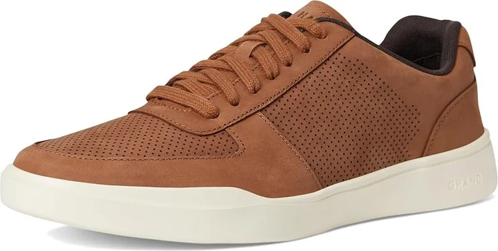 Cole Haan Grand Crosscourt Modern Perf Sn Men's Lace-up Boots British Tan : 10 D - Medium, Leather/Nubuck - Image 5