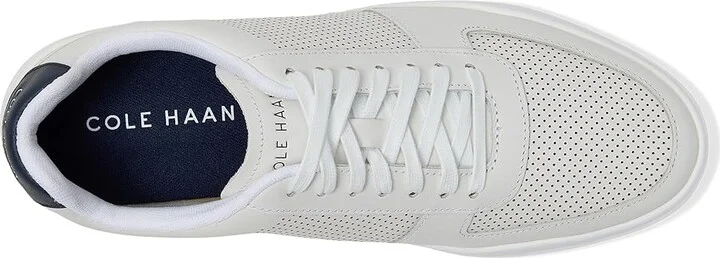 Cole Haan Grand Crosscourt Modern Perf Sn Men's Lace-up Boots Optic White/Peacoat : 10 D - Medium, Leather/Nubuck - Image 2