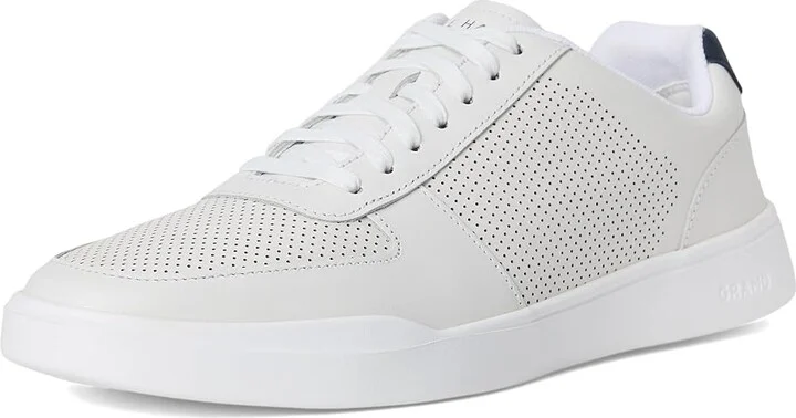 Cole Haan Grand Crosscourt Modern Perf Sn Men's Lace-up Boots Optic White/Peacoat : 10 D - Medium, Leather/Nubuck - Image 5