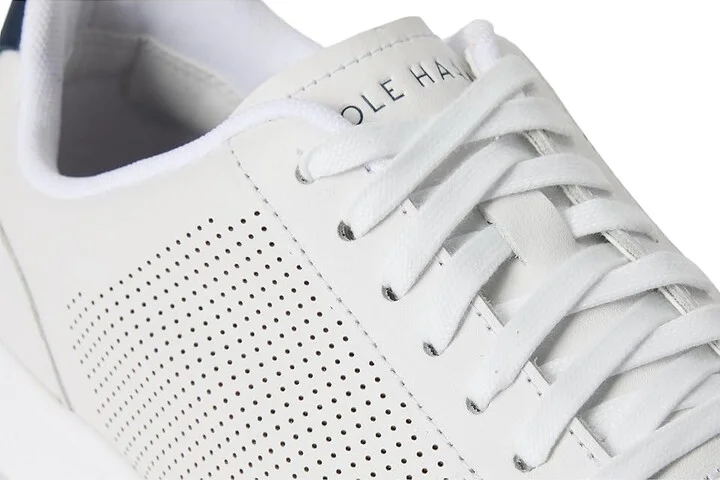 Cole Haan Grand Crosscourt Modern Perf Sn Men's Lace-up Boots Optic White/Peacoat : 10 D - Medium, Leather/Nubuck - Image 7