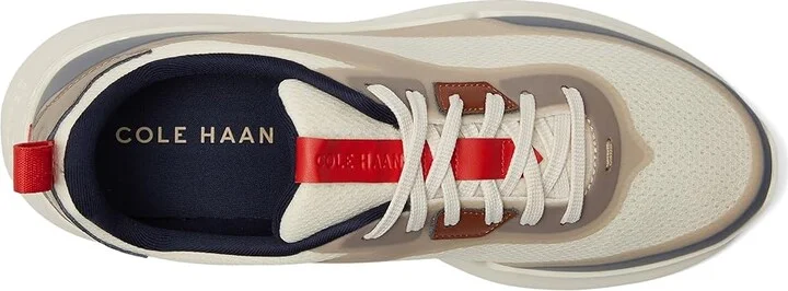 Cole Haan Grand Crosscourt Modern Runner Men's Lace-up Boots Ivory/Ancient Scroll/Ivory : 10 D - Medium, Leather/Suede - Image 2