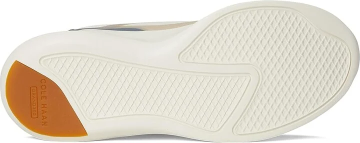 Cole Haan Grand Crosscourt Modern Runner Men's Lace-up Boots Ivory/Ancient Scroll/Ivory : 10 D - Medium, Leather/Suede - Image 3