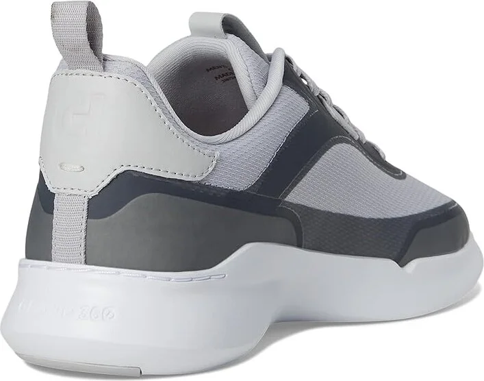 Cole Haan Grand Crosscourt Modern Runner Men's Lace-up Boots Microchip/Quiet Shade/Optic White : 12 D - Medium, Leather/Suede - Image 4