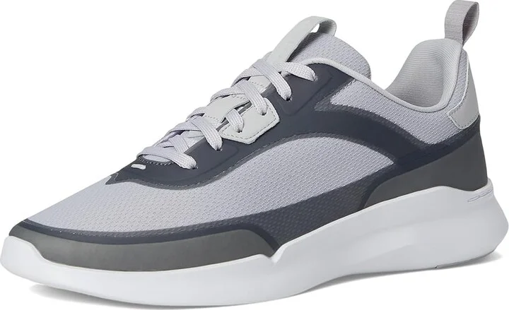 Cole Haan Grand Crosscourt Modern Runner Men's Lace-up Boots Microchip/Quiet Shade/Optic White : 12 D - Medium, Leather/Suede - Image 5