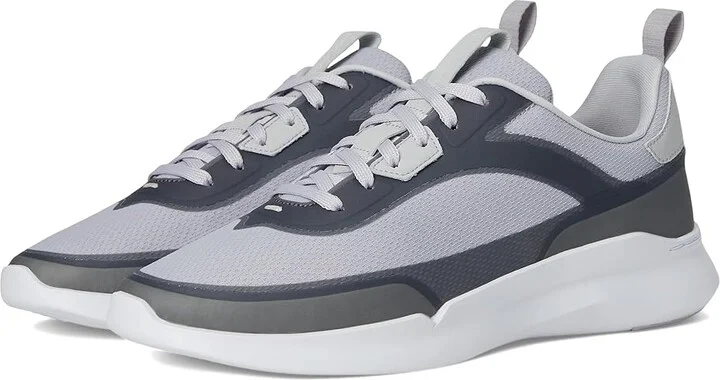 Cole Haan Grand Crosscourt Modern Runner Men's Lace-up Boots Microchip/Quiet Shade/Optic White : 12 D - Medium, Leather/Suede