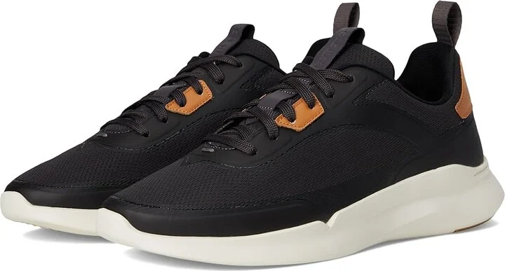 Cole Haan Grand Crosscourt Modern Runner Men's Lace-up Boots Pavement/Biscuit/Storm Cloud : 9.5 D - Medium, Leather/Suede