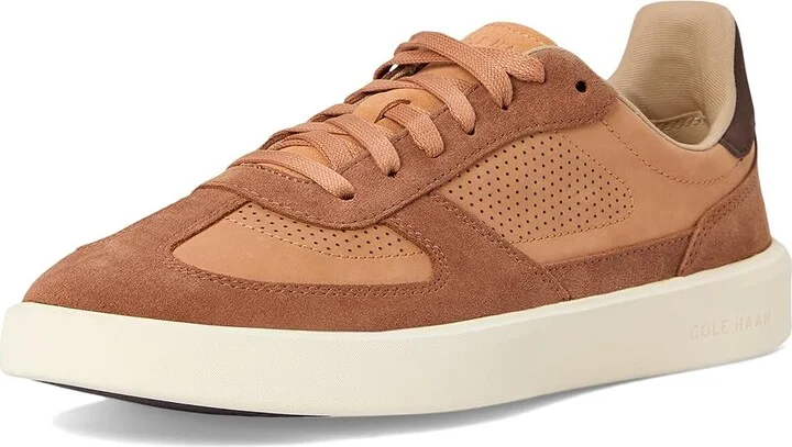 Cole Haan Grand Crosscourt Modern Turf Sneaker Men's Lace-up Boots British Tan/Natural Tan/Ivory : 7.5 D - Medium, Leather - Image 5