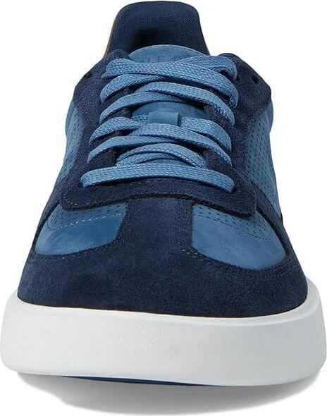 Cole Haan Grand Crosscourt Modern Turf Sneaker Men's Lace-up Boots Navy Blazer/British Tan/Optic White : 9.5 D - Medium, Leather - Image 5