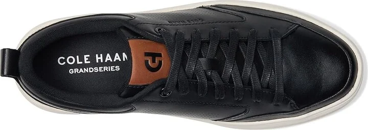 Cole Haan Grand Crosscourt Premier 2 Sneakers Men's Shoes Black/British Tan/Optic White : 10 D - Medium, Leather/Rubber - Image 2
