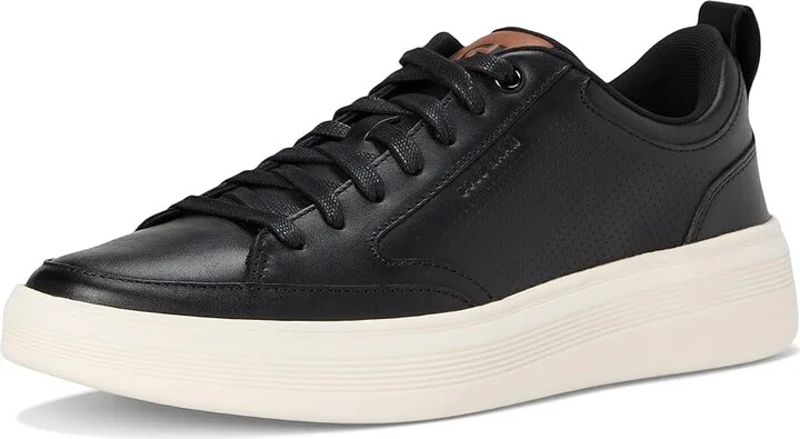 Cole Haan Grand Crosscourt Premier 2 Sneakers Men's Shoes Black/British Tan/Optic White : 10 D - Medium, Leather/Rubber - Image 5