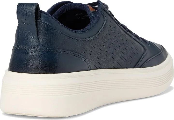 Cole Haan Grand Crosscourt Premier 2 Sneakers Men's Shoes Navy Blazer/ British Tan/ Ivory : 13 D - Medium, Leather/Rubber - Image 4