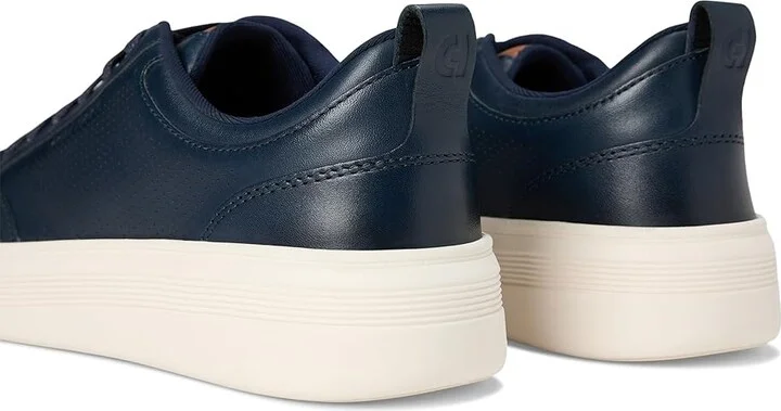 Cole Haan Grand Crosscourt Premier 2 Sneakers Men's Shoes Navy Blazer/ British Tan/ Ivory : 13 D - Medium, Leather/Rubber - Image 7