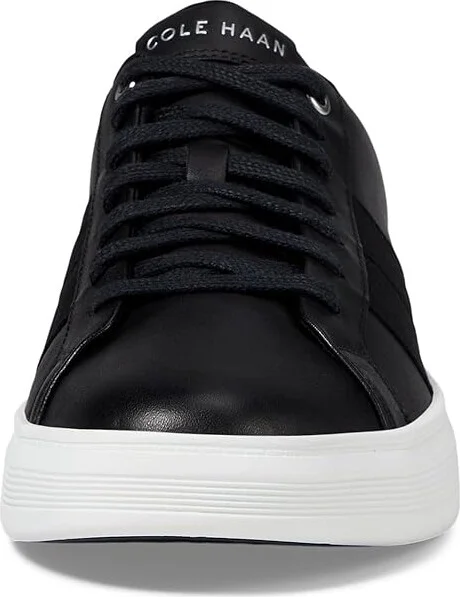 Cole Haan Grand Crosscourt Premier Men's Lace-up Boots Black/White : 7 W - Wide, Leather - Image 5