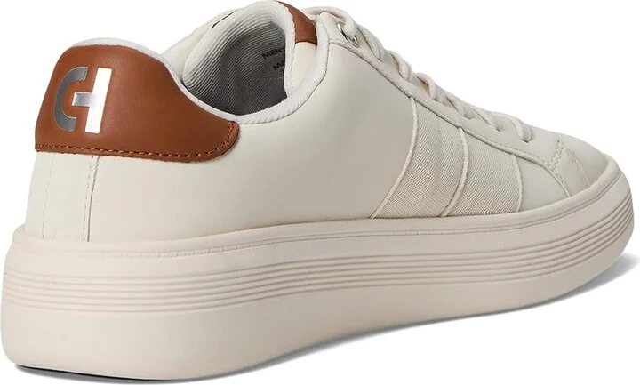 Cole Haan Grand Crosscourt Premier Men's Lace-up Boots Ivory/White/British Tan : 7 W - Wide, Leather - Image 4