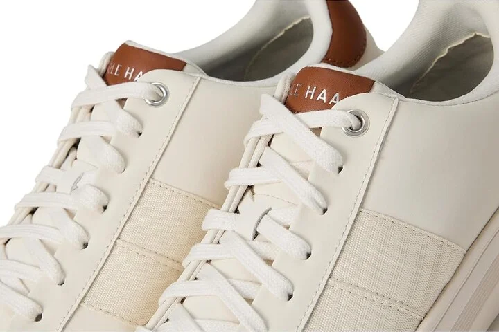 Cole Haan Grand Crosscourt Premier Men's Lace-up Boots Ivory/White/British Tan : 7 W - Wide, Leather - Image 7
