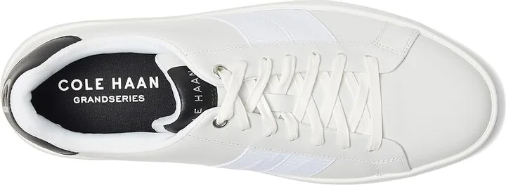 Cole Haan Grand Crosscourt Premier Men's Lace-up Boots White/Black/White : 8 W - Wide, Leather - Image 7