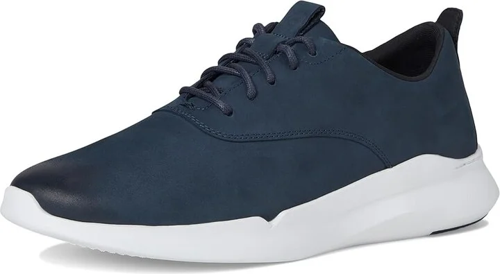 Cole Haan Grand Crosscourt Runox Sneakers Men's Shoes Navy Nubuck : 7 D - Medium, Leather/Rubber - Image 5