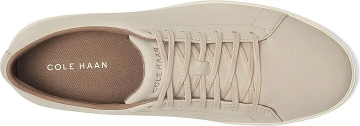 Cole Haan Grand Crosscourt Sneakers Men's Lace-up Boots Light Sesame Nubuck/Ivory : 10 D - Medium, Leather/Suede/Textile - Image 2