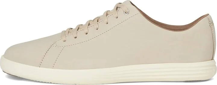 Cole Haan Grand Crosscourt Sneakers Men's Lace-up Boots Light Sesame Nubuck/Ivory : 10 D - Medium, Leather/Suede/Textile - Image 6