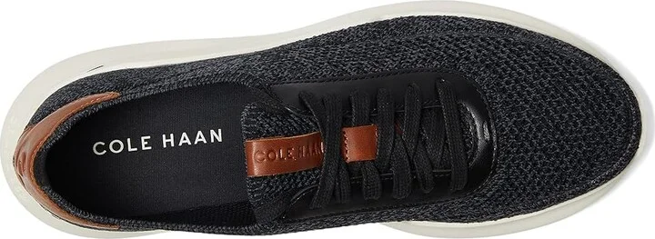 Cole Haan Grand Crosscourt Stitchlite Runox Sneakers Men's Shoes Black/British Tan/Ivory : 12 D - Medium, Leather - Image 2