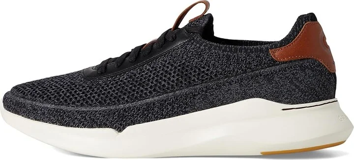 Cole Haan Grand Crosscourt Stitchlite Runox Sneakers Men's Shoes Black/British Tan/Ivory : 12 D - Medium, Leather - Image 6