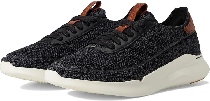 Cole Haan Grand Crosscourt Stitchlite Runox Sneakers Men's Shoes Black/British Tan/Ivory : 12 D - Medium, Leather