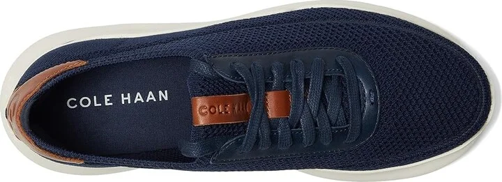 Cole Haan Grand Crosscourt Stitchlite Runox Sneakers Men's Shoes Navy Blazer/Marine Blue/British Tan : 9 D - Medium, Leather - Image 2