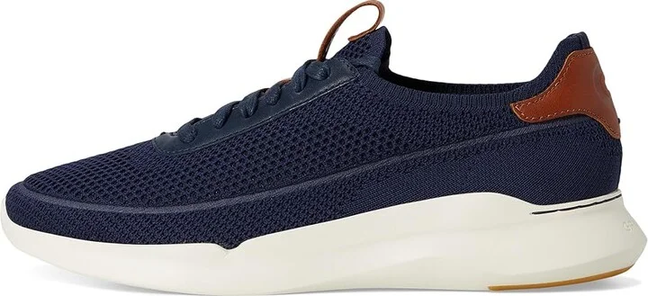 Cole Haan Grand Crosscourt Stitchlite Runox Sneakers Men's Shoes Navy Blazer/Marine Blue/British Tan : 9 D - Medium, Leather - Image 6