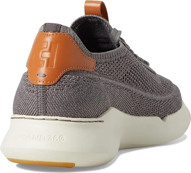 Cole Haan Grand Crosscourt Stitchlite Runox Sneakers Men's Shoes Titanium/Tornado/Natural Tan/Ivory : 11 D - Medium, Leather - Image 4