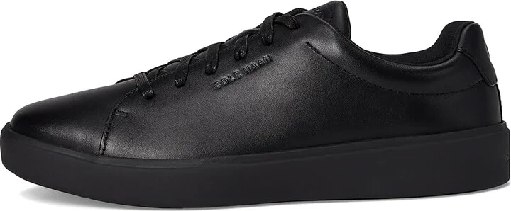 Cole Haan Grand Crosscourt Traveler Sneaker Men's Shoes Black/Black : 7.5 W - Wide, Leather - Image 6