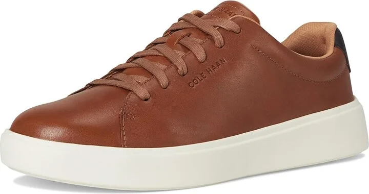 Cole Haan Grand Crosscourt Traveler Sneaker Men's Shoes British Tan : 10 D - Medium, Leather - Image 5