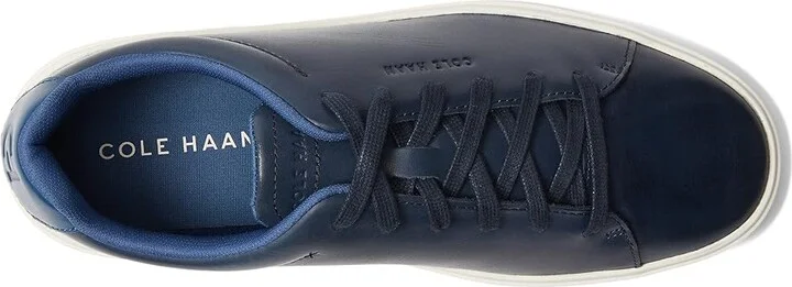 Cole Haan Grand Crosscourt Traveler Sneaker Men's Shoes Navy Blazer/Ensign Blue/Ivory : 10 D - Medium, Leather - Image 2