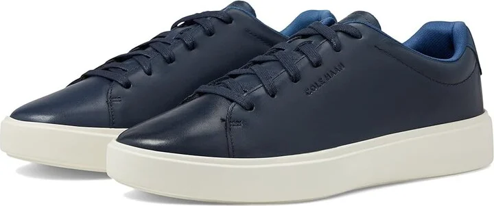Cole Haan Grand Crosscourt Traveler Sneaker Men's Shoes Navy Blazer/Ensign Blue/Ivory : 10 D - Medium, Leather