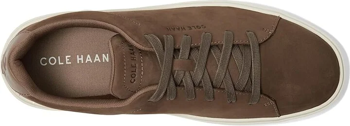 Cole Haan Grand Crosscourt Traveler Sneaker Men's Shoes Truffle Nubuck/Ivory : 10 D - Medium, Leather - Image 2