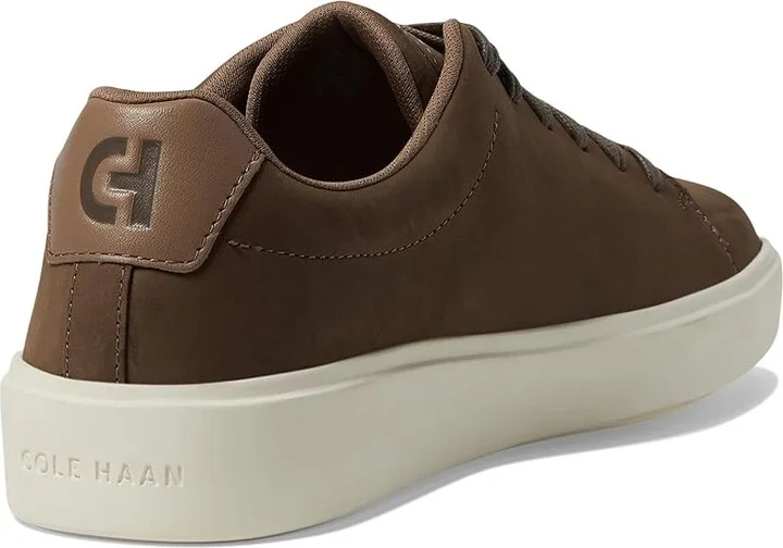 Cole Haan Grand Crosscourt Traveler Sneaker Men's Shoes Truffle Nubuck/Ivory : 10 D - Medium, Leather - Image 4