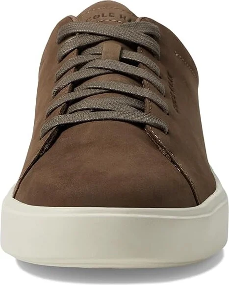 Cole Haan Grand Crosscourt Traveler Sneaker Men's Shoes Truffle Nubuck/Ivory : 10 D - Medium, Leather - Image 5