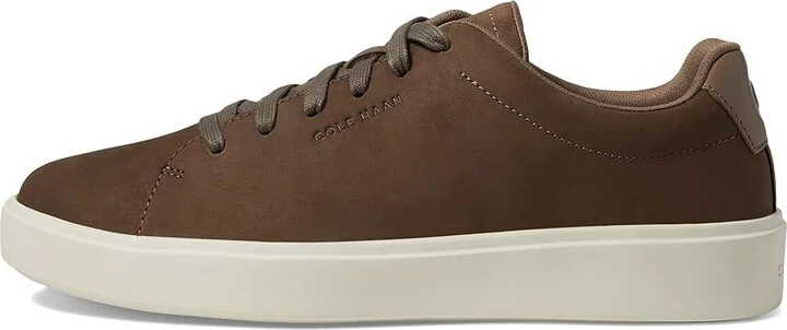 Cole Haan Grand Crosscourt Traveler Sneaker Men's Shoes Truffle Nubuck/Ivory : 10 D - Medium, Leather - Image 6