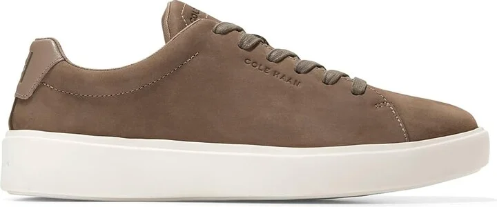 Cole Haan Grand Crosscourt Traveler Sneaker Men's Shoes Truffle Nubuck/Ivory : 10 D - Medium, Leather - Image 7