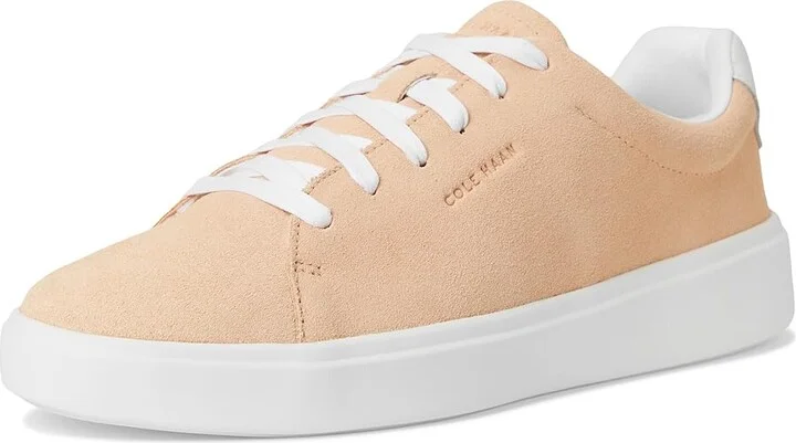 Cole Haan Grand Crosscourt Traveler Sneakers Women's Shoes Beach Sand Suede : 7 B - Medium, Leather - Image 5