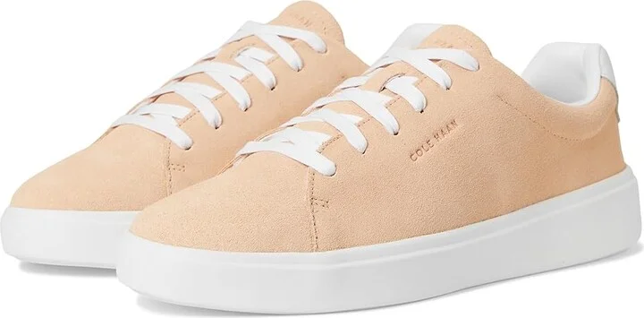 Cole Haan Grand Crosscourt Traveler Sneakers Women's Shoes Beach Sand Suede : 7 B - Medium, Leather