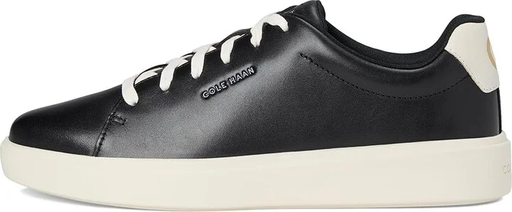 Cole Haan Grand Crosscourt Traveler Sneakers Women's Shoes Black/Optic White : 9.5 B - Medium, Leather - Image 6