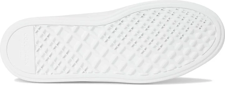 Cole Haan Grand Crosscourt Traveler Sneakers Women's Shoes Silver/White : 9 B - Medium, Leather - Image 3