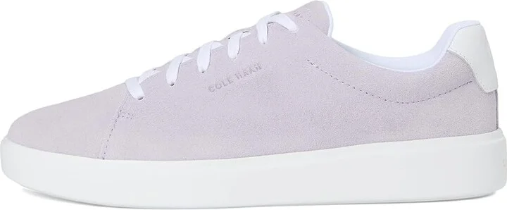 Cole Haan Grand Crosscourt Traveler Sneakers Women's Shoes Thistle Suede/White : 8.5 B - Medium, Leather - Image 6