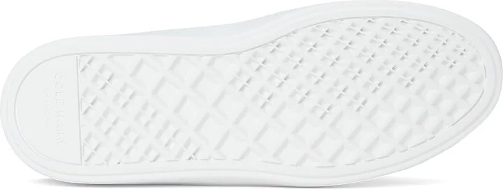 Cole Haan Grand Crosscourt Traveler Sneakers Women's Shoes White/Blue/White : 6 B - Medium, Leather - Image 3