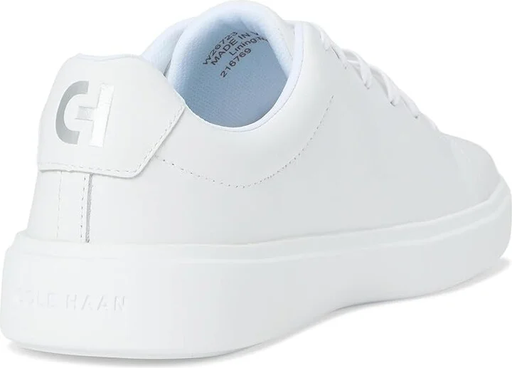 Cole Haan Grand Crosscourt Traveler Sneakers Women's Shoes White/Blue/White : 6 B - Medium, Leather - Image 4