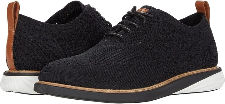 Cole Haan Grand Evolution Stitchlite Oxford Men's Shoes Black : 10 D - Medium