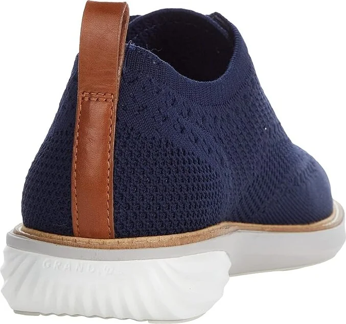 Cole Haan Grand Evolution Stitchlite Oxford Men's Shoes Blue : 7 D - Medium - Image 4