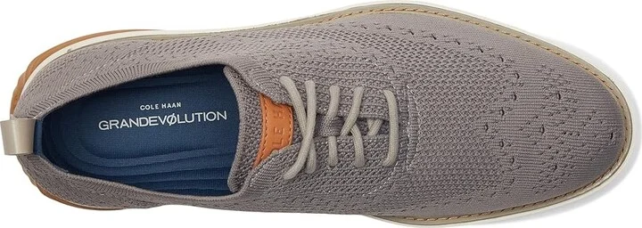 Cole Haan Grand Evolution Stitchlite Oxford Men's Shoes Cloudburst/Ivory/Natural Tan : 10.5 D - Medium, Synthetic - Image 2